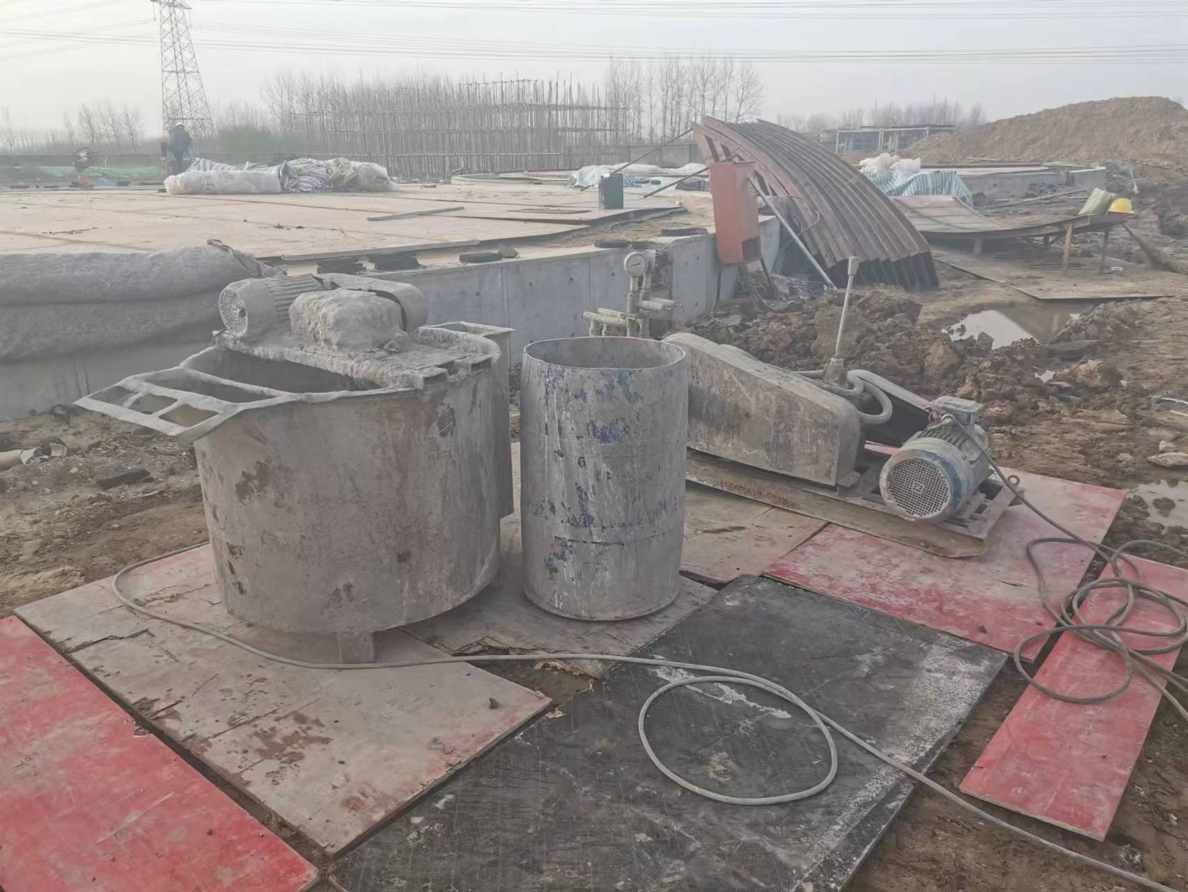 通道回填土注浆